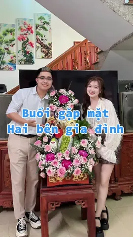 Buổi gặp mặt hai bên gia đình Hùng Rơm và Thu Thuỷ #hungrom #romthor #huticouple 
