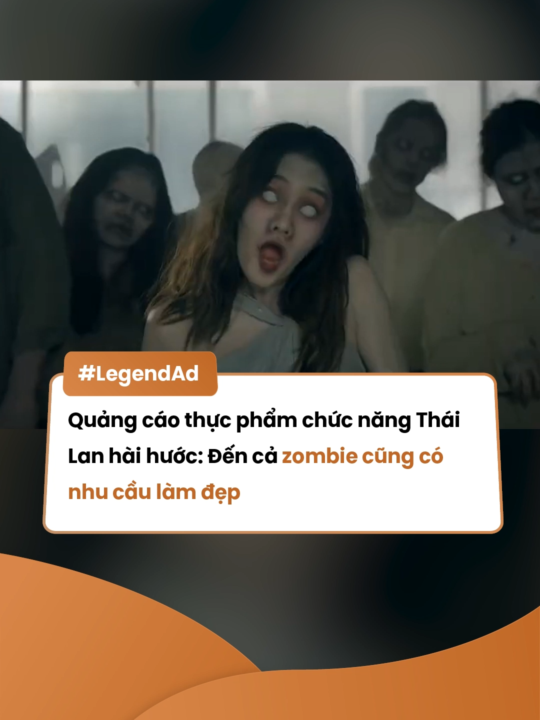 Quảng cáo thực phẩm chức năng Thái Lan hài hước: Đến cả zombie cũng có nhu cầu làm đẹp #marketing  #advertising  #marketerszone  #trending  #xuhuong  #viral #quangcao #quangcaothailan