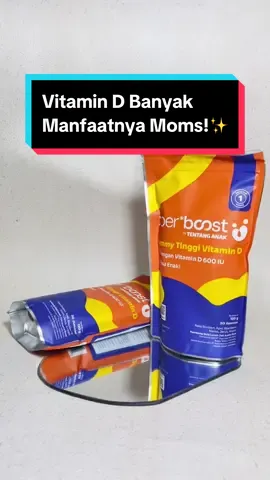 Moms udah pastiin si Kecil sudah cukup asupan vitamin D? ☺️🥹 #fyp #vitaminD #expertboost #gizi #foryoupage 