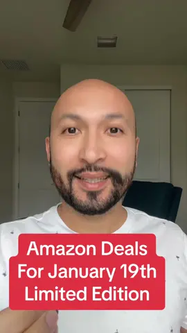 Amazon Deals for January 19th. #amazondealstoday #amazonfavorites #amazon #amazonpromocodesjanuary19 #amazonpromocodes #amazongadgets #amazonmusthaves #amazonfinds #amazondeals