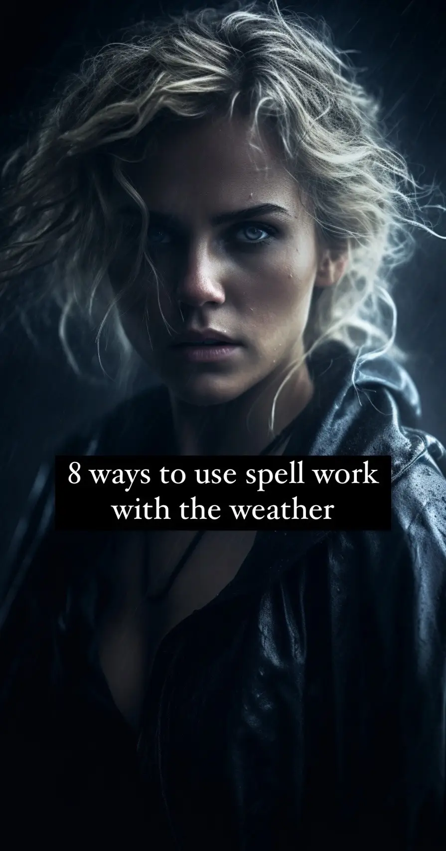 Timing your spell work with the weather can add a powerful dimension to your magical practices. Different weather conditions carry specific energies and symbolism, which can enhance the effectiveness and focus of your spells.