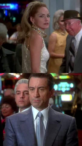 Sharon Stone once told her acting coach, “I want to be good enough to work with Robert De Niro.” 🎲  #robertdeniro #sharonstone #casino #martinscorsese 