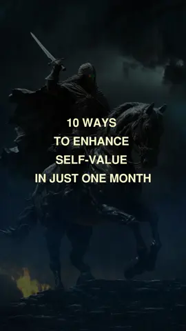 10 Ways to Enhance Self-Value in Just 1 Month. #moveinsilence #MoveForward #Nevergiveup #lifecoach #SelfImprovement #yourlife  #Relationship  #life  #Foryou #fyp #mindset #motivation #inspirationalstories #Enhance  #SelfValue 