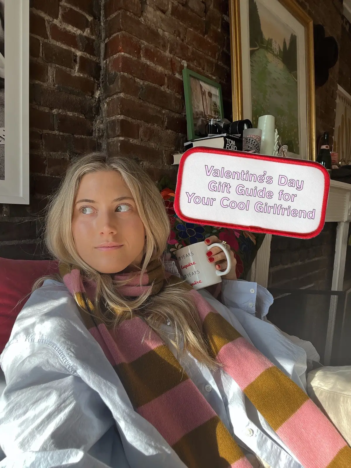 a fun gift for your lover or friend or a just a little fun treat for yourself #valentinesdaygift #giftguide #nycgirl #fashion #girlfriendgiftideas #coolgirlseries #loewe #interiordesign #gustafwestman #renewfinds #momanyc #wallartideas #kule #cashmeresweater #redfashion #nycfashion #fungiftideas 