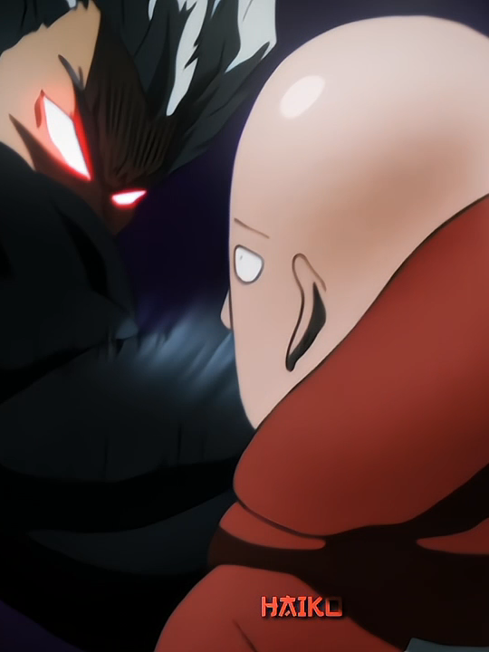Bro will always be defeated with one hit #saitama #cosmicgarou #onepunchman #animeedit #allfake