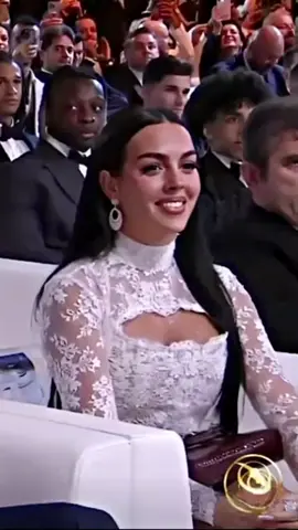Love birds 😍❤️ are fr glowing at the Globe Soccer awards ceremony.  #Cristiano #Ronaldo #georginarodriguez #globesoccer 