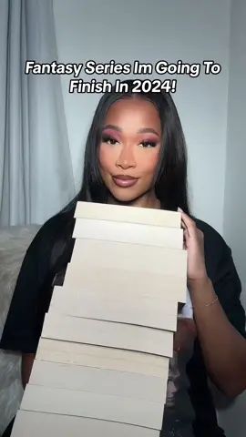 Completed Fantasy series I want to start and finish this year!🙌🏾  What series do you wanna read this year?? #BookTok #fantasybooktok #fantasybook #diversebooks #bookrecs #tbr #bookish #blackbooktok #tbrlist 