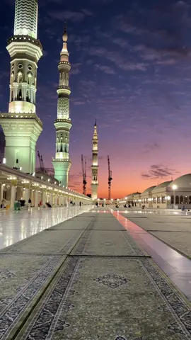 peace #madina #islam #masjidalnabawi #sunrise #fyp 