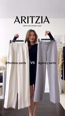 effortless pants vs agency pants which one? Iinks in bio ⭐️ #aritziastyle #effortlesspant #agencypants #style #girls #fypシ゚viral 