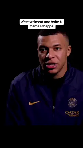 Kylian Mbappé c’est vrm une boite a meme pendant ses interview 🤣🤣 #football #meme #fr #mbappe #kylianmbappé 
