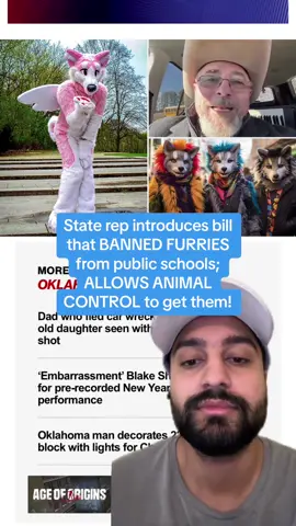 State rep introduces a bill to BAN FURRIES across public schools; ALLOWS ANIMAL CONTROL TO GET THEM! #greenscreen #breakingnews #news #fyp #justinhumphrey #animalcontrol #furries #new #bill #public #school #dress #up #ban #students 
