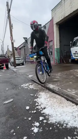 I’m the sidewalk’s problem now #motorcycle #nyc 