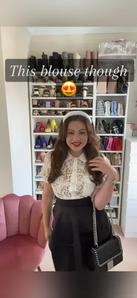 No but seriously, this blouse 😍 From my beloved @River Island 🤍 the lace is divine and the buttons exquisite, voila! #fashionblog #fashioninfluencer #outfitideas #styleinspo #outfitinspiration 