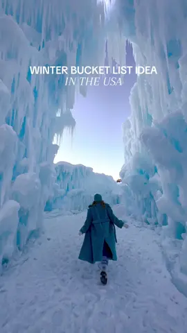 ❄️ winter bucket list activity: visit the Ice Castles in the United States There are several beautiful locations around the United States in Minnesota, Colorado & New England! Be sure to check out @icecastles_ for the full info. Open until February-March  #icecastles #minnesota #wintertravel #winterwonderland #snow #bucketlisttravel #bucketlistadventures fairytale destinations, travel destinations, bucket list check, winter destinations, USA travel #wintervibes #wintervacay 