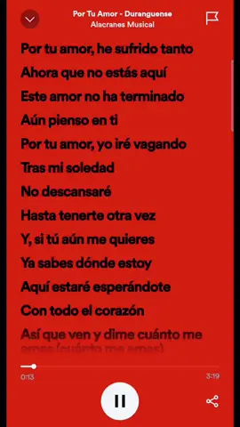 ❤️#alacranesmusical #portuamor #duranguense #spotify #music #tendencia #letramusic #spotifymusic #musicspotify #globalmusic #viral #musicatendencia #paradedicar #dedicasela #musicaparadedicar  Alacranes Musical Por Tu amor 