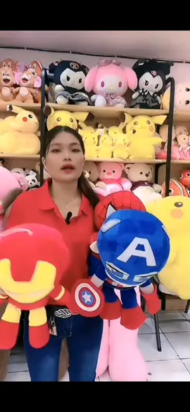 25cm/30cm/40cm Marvel The Avengers New Super Hero Spider Man Batman Figure Soft Plush Doll Stuffed Toy Gift #hero #plushtoy #stuffedtoy 