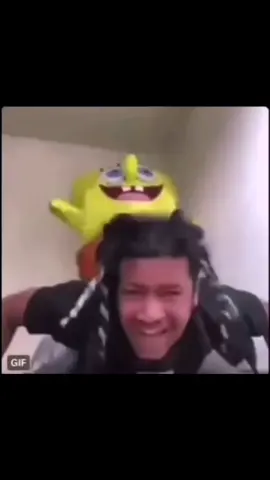#lamo #lmao #spongebob #sponge #black #SA #GIF #fyp #forupage #foru #here #hide 