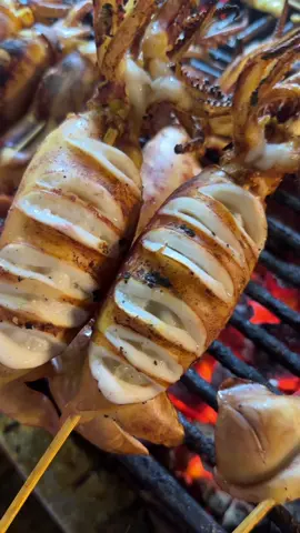 Grilled Squid #squid #thailand #grilled
