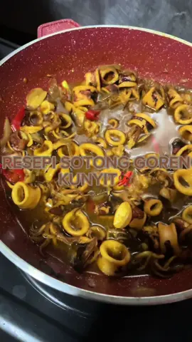 RESEPI 🐙 GORENG KUNYIT #resepisimple #sotonggorengkunyit #resepimasak #masakapatu #resepi 