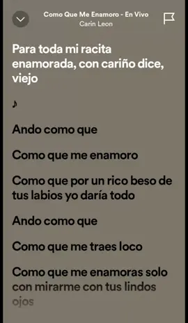 Cómo que me enamoro-Carin León 🤍#paratiiiiiiiiiiiiiiiiiiiiiiiiiiiiiii #fypシ #🌻🌻 #💗💗💗 #😼 #fyp #carinleon 