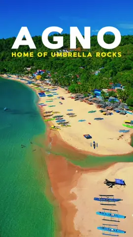 AGNO | PANGASINAN | HOME OF UMBRELLA ROCKS 🌊⛱️🪨 ANG GANDA DITO GUYS! ISA NA NAMANG SOLID NA DAGAT ANG NAPUNTAHAN NAMIN GUYS! VISIT NIYO NA, DITO LANG YAN SA AGNO, PANGASINAN 💯🌴 #DJI #agnopangasinan #abagatanen #homeofumbrellarocks #AARONLALANGAN @followers Agno, Pangasinan Municipality of Agno, Pangasinan