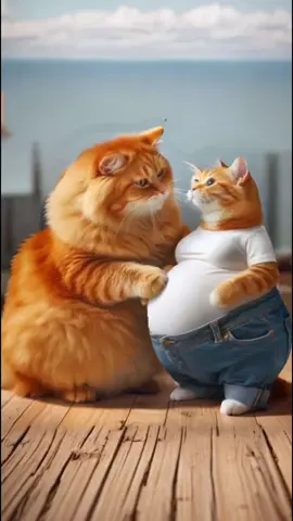 Happy Cats ? 😱😭🤣 #cat #catsoftiktok #slideshow #aiimages #catlovers #fyp #explore #funnycats #funny 