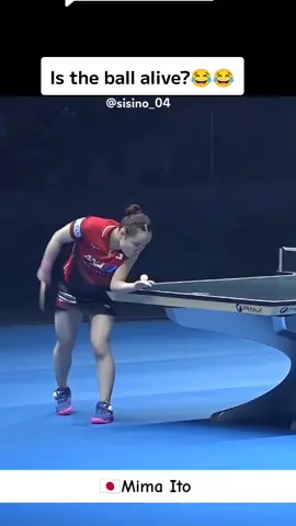 @sisino_04に返信 Is the ball alive? #mimaito #伊藤美誠 #Japanesegirl #pingpong #tebletennis #🇯🇵 #朝投稿は伸びないって聞いた #俺らの秘密基地 #alive?
