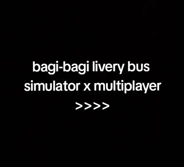 yg mau ambil ambil aja livery bus simulator x multiplayer #fyp #livery #bussimulator #x #multiplayer #bismillahfyp 
