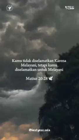 tetap semangat Melayani Tuhan ya Godbless ✨  #inspirasirohani #ayatalkitab #motivasirohani #youthcomunity #ayataesthetic #fyp #fypシ #foryoupage #fypage 