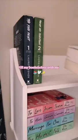 its official i now have 3 bookshelves 😭📚🤍 . #booktoksa #SAMA28 #2023wrapped #bookishtattoo #bookbestie #books2023toread #bookbestie #elisesliver #booksofinstagram #bookshelf #shelfie #bookshelforganization #bookshelftour #bookshelfdecor 