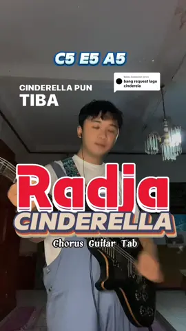 Membalas @jervv Seru juga liat lagu jad trend lagi gara2 trend capcut #Radja #Cinderella #Reff #Chorus #GuitarTok #tabs 
