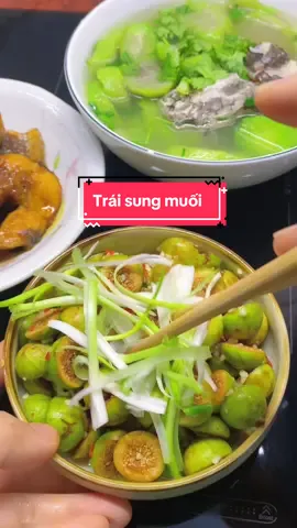 Tui không ngờ trái sung ăn dc mà cũng rất đưa cơm luôn á. #bepcuagiao #AnCungTikTok #food #viral #master2023bytiktok #master2023bytiktok #sungmuoi 