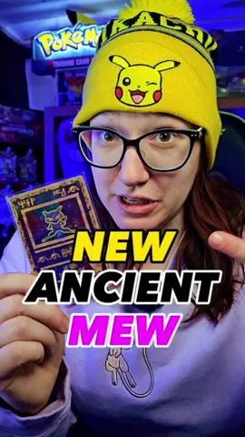 A NEW ANCIENT MEW? I can't believe they released one of the most iconic Pokémon cards again without really telling us... #ancientmew #pokemoncards #pokemontcgcommunity #mewpokemon #pokemontradingcards 