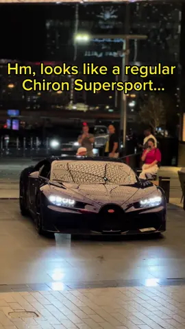 It is untill its not 😳 #skjall_carspotting #dubaicars #carsoftiktok #bugatti #chiron #dubai 