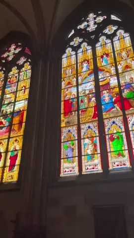 Cologne Cathedral (Kölner Dom) 🗝️ The interior of the cathedral features a wealth of religious art, including stained glass windows and sculptures. #germany #köln #kölnerdom #dom #cathedral #church #architecture #gothicarchitecture #travel #europe #foryoupage #foryoupageofficiall #PlacesToVisit #deutschland 