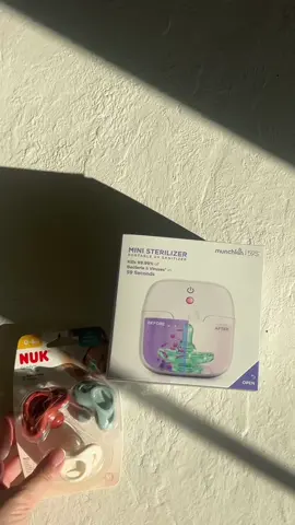 Baby must have: takes less than a minute to fully sterilize your baby's binky available on @Walmart #walmartpartner #walmartcreator @Walmart Creator 👶🏻