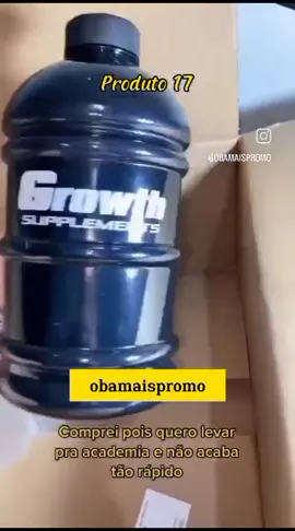 17 - GARRAFA GROUTH #shopee #achadinhos #compras #comprinhas #promo #achadinhosdashopee