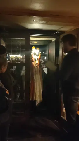 Mari Lwyd is an ancient Welsh Tradition around Christmas celebration time, where Mari Lwyd turns up to your door with her gang of singers and   they indulge in a ritual called pwnco: an exchange of rude rhymes with the person who lives there. If the Mari and her gang get entry she can come inside and take your food and beer, the household is said to have good luck for the year. The Mari is well-known to be mischievous – trying to steal things and chase people she likes – as she goes about her bidding. #wales #welshtradition #welshtraditions #marilwyd #horseskull #singing #welshsongs #pwnco 