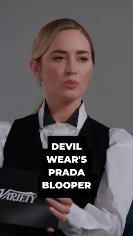 Unforgettable Blooper Reel Moment On First Day of Shooting #devilwearsprada  #emilyblunt  #annehathaway  #behindthescene  #interview  #celebrityinterview  #acting #bloopers  #podcaztclipper