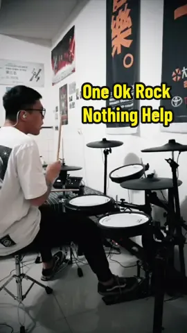 💀💀💀💀💀💀💀💀💀 One Ok Rock -Nothing helps drumcover • • #drum#drumcover#oneokrock#nothinghelps 