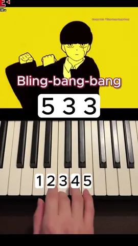TVアニメ『マッシュル-MASHLE』OP Creepy Nuts 『Bling-Bang-Bang-Born』#マッシュル# BBBBダンス #ピアノ初心者 