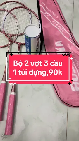 90 cành 2 vợt 3 cầu 1 túi đựng,về chi việc chơi thôi,quá hời phải không anh em,số lượng có hạn nhé#vot #votcaulong #votcaulonggiare #votcaulongboshika #fyp #haibensport #xuhuong 