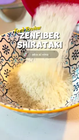 Trying Zenfiber’s Shirataki Dried Rice for the first time 😁 #akosivinz #shiratakirice #shiratakidriedrice #bakikalindog #healthyricealternative #rice #lowcalorierice #caloriedeficit #caloriedeficitmeals #weightloss #kapampanganfoodie #pampangatiktoker 