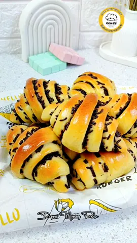 ROTI TANPA MIXER, EMANG BOLEH SEMUDAH INI ?? #reseproti #rotitanpamixer #ideresepharian #idealifeonline 