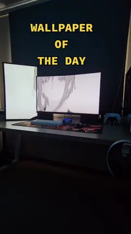 Wallpapers on wallpaper engine#day4 #SAMA28 #fyp #wallpaper #wallpaperengine #chainsawman #pc #pcgaming #techtok #dualmonitor 