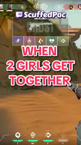 When 2 girls get together ;) @Deadly 🖤 #Valorant #valorantclips #valo #wholesome #fyp #foryou #foryourpage #scuffedpac 