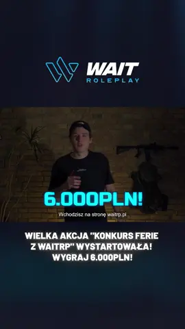 Spędź ferie wraz z nami i zdobywaj ekscytujące nagrody! W końcu trzeba sobie coś dać od życia, prawda? :) #fivem #fivemroleplay #gta5rp #gta5roleplay #gtarp #waitrp #waitroleplay