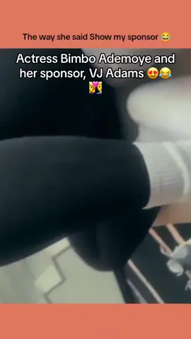 Actress Bimbo Ademoye and her boo, VJ Adams 😍👩‍❤️‍👨 #bimboademoye #vjadams #djchickenkukuruku #djchicken #wizkidayo #wizkid #Wizkidfc #Machala #seyivibez #Tobination #Teedollar #FunkeAkindele #ATribeCalledJudah #movies #Nollywood #Obo #davidoofficial #Davido #wunmimohbadwife #Imole #Mohbad #nogreeforanybody #olobasalo❤️🐐 #olobasalo❤️ #Olobasalo #Iyaogba #Peller #Jarvis #ToyinAbraham #Malaika 