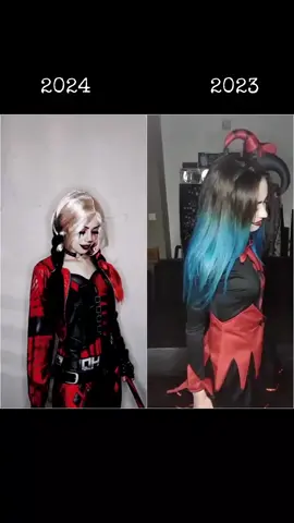 Evolution of my Harley Quin 😁 #harleyquinn #thesuicidesquad #arlequin #evolution #foryou #fyp #fypシ #foryoupage #fy #cosplay #cosplaygirl #GlowUp #acting #act #2023or2024 #newcosplay #dc #suicidesquad #harleyquinncosplay #pourtoi 