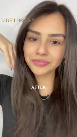 not a big difference but still cute! im going lighter in a week or 2 🙈  #hair #hairdye #lightbrownhair #blacktobrownhair #fyp #brownhair #brunette #brunettegirl #cutehairstyles 